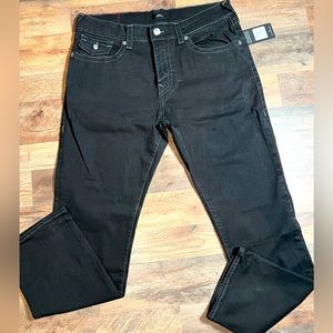 NWT True Religion Ricky Relaxed‎ Straight Men Jeans- 38